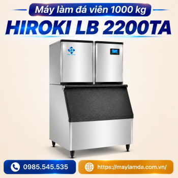 Máy làm đá vie Hiroki LB-2200TA