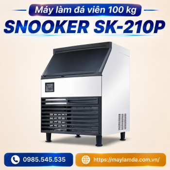 Máy làm đá viên 100 kg - Snooker SK-210Р