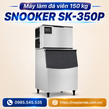 Máy làm đá viên 150 kg - Snooker SK-350P