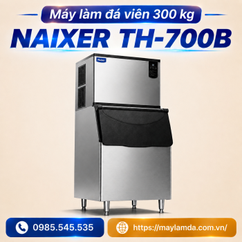Máy làm đá viên 300 kg - Naixer TH-700B