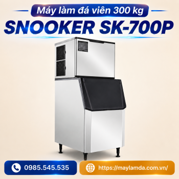 Máy làm đá viên 300 kg - Snooker SK-700P