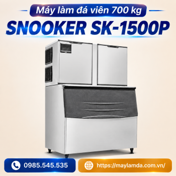 Máy làm đá viên 700 kg - Snooker SK-1500P