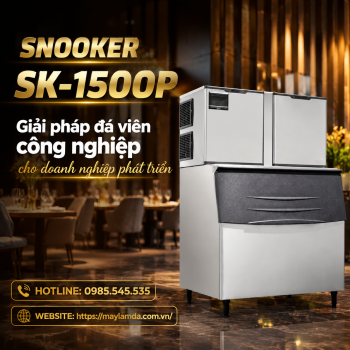 Snooker SK-1500P Giải pháp đá viên công nghiệp cho doanh nghiệp phát triển