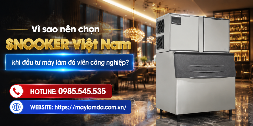 Vì sao SK-1500P là máy làm đá viên chất lượng cao?