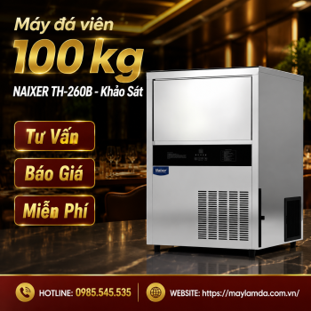 Máy đá viên 100 kg Naixer TH-260B - Khảo Sát, Tư Vấn, Báo Giá Miễn Phí