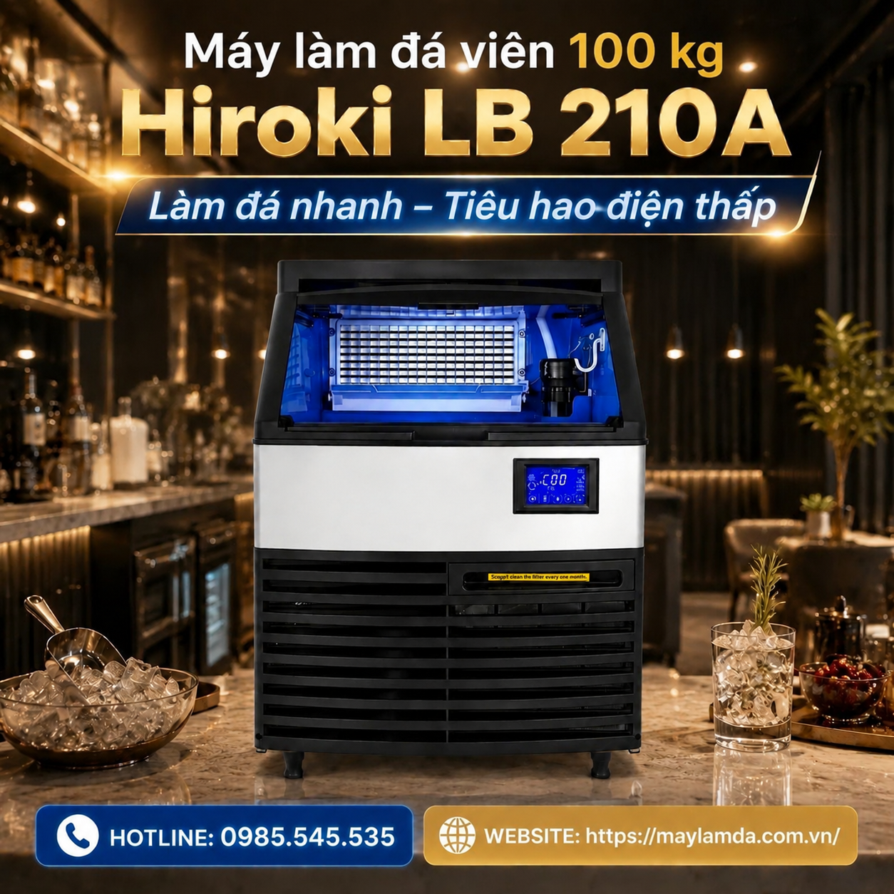 Lam-da-nhanh-Tieu-hao-dien-thap Làm đá nhanh – Tiêu hao điện thấp