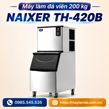 Máy làm đá viên 200 kg - Naixer TH-420B